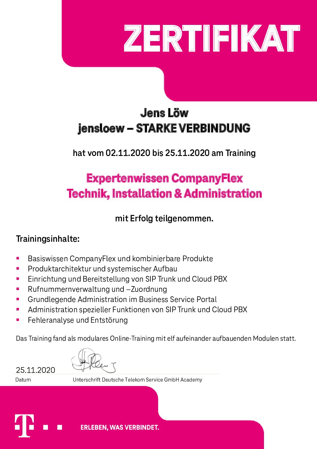 Expertenwissen Company Flex